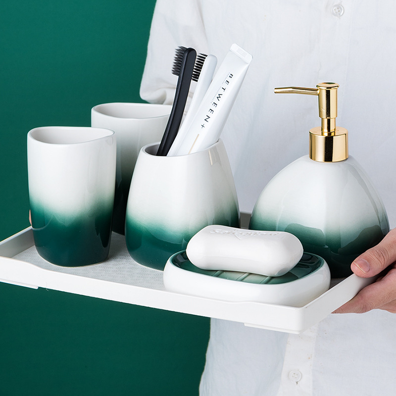 Caja de jabón de cerámica para baño estilo norteño europeo INS, jabonera creativa de cerámica para el hogar, jabonera para Hotel
