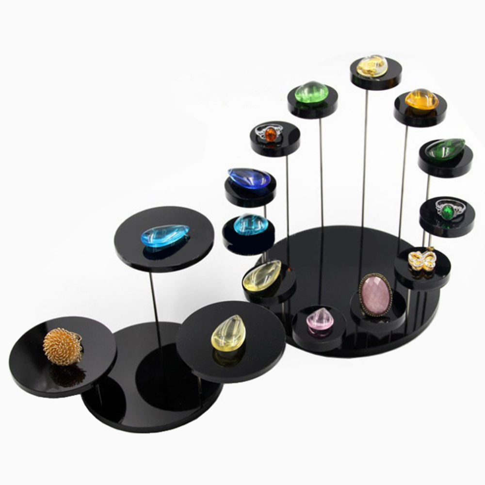 Multifunction Acrylic Display Stands Adjustable Display Risers Round Acrylic Product Display Riser Stands Cupcake Stand Holder