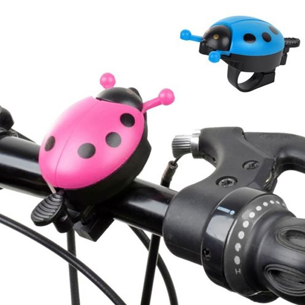 bike call Bicycle Bell Cycling Alarm Horn Kid Beetle Ladybug Ring Bell Bicycle Bike Handlebar Ring Safety Cycling Accessories