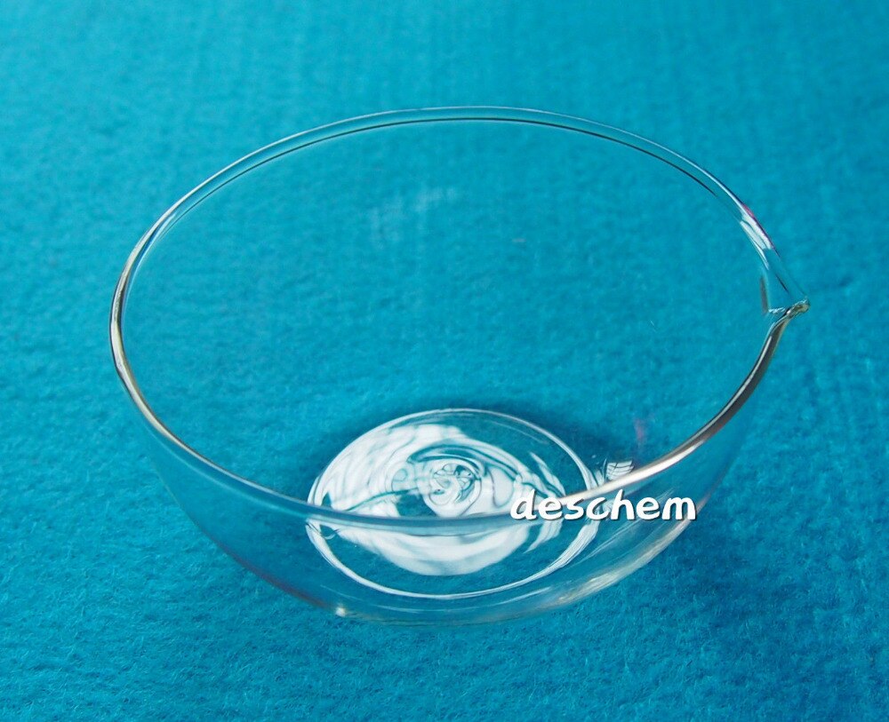 90mm, Glas Indampschaal, Platte Bodem, Laboratorium Chemische Glaswerk, OD 9 CM