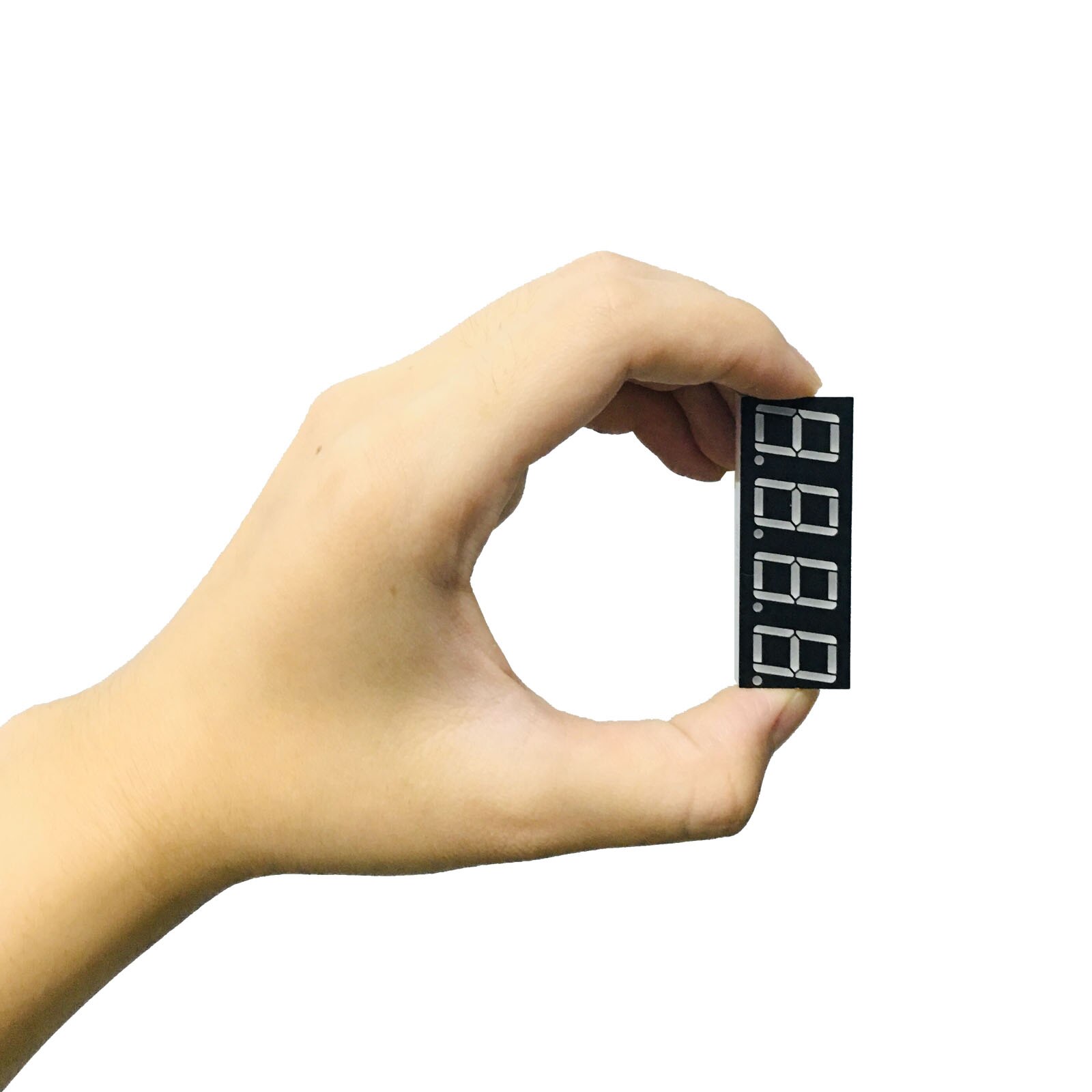 MCIGICM 10pcs 7 segment Common Anode 4 Bit digital Tube 0.56" 0.56in. Red LED Display 7 segmentos LED Digital tube