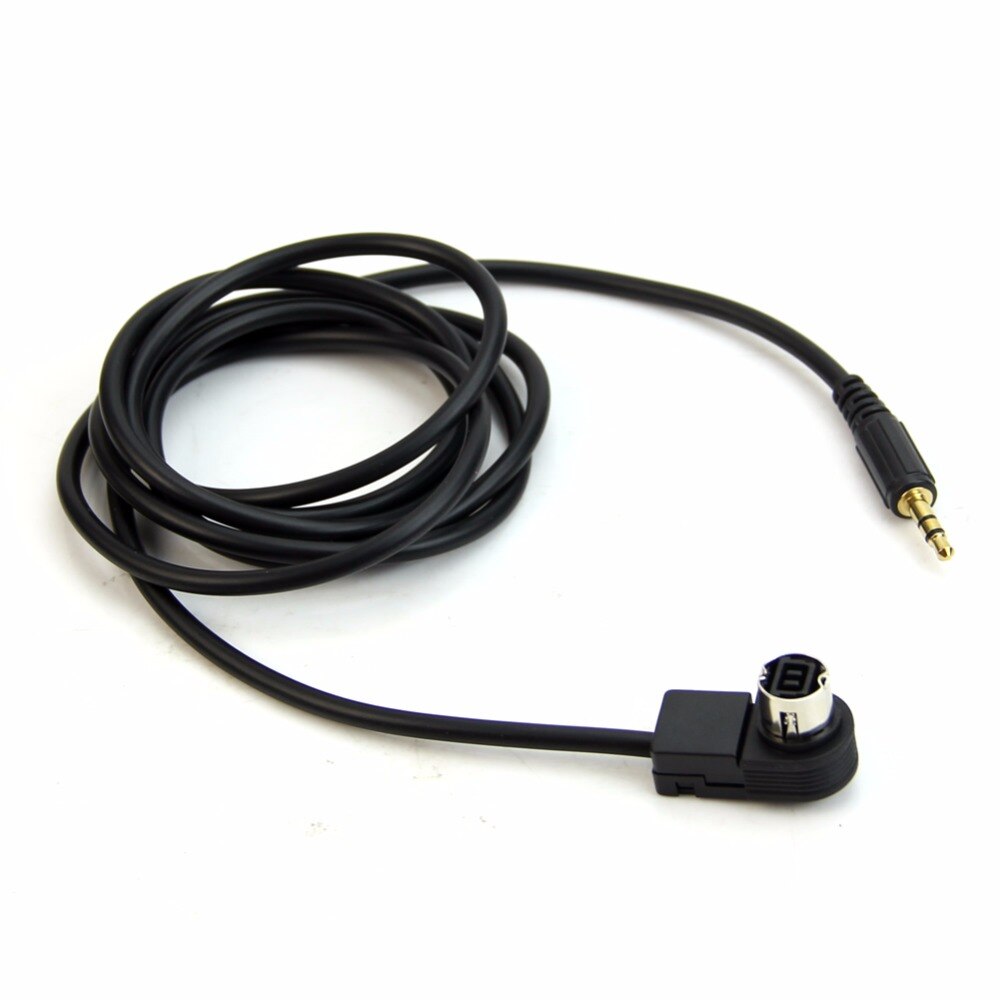 3.5mm Auto Aux Input Kabel Mini Plug Jack Voor ALPINE AI-NET iPhone MP3 Sierlijke