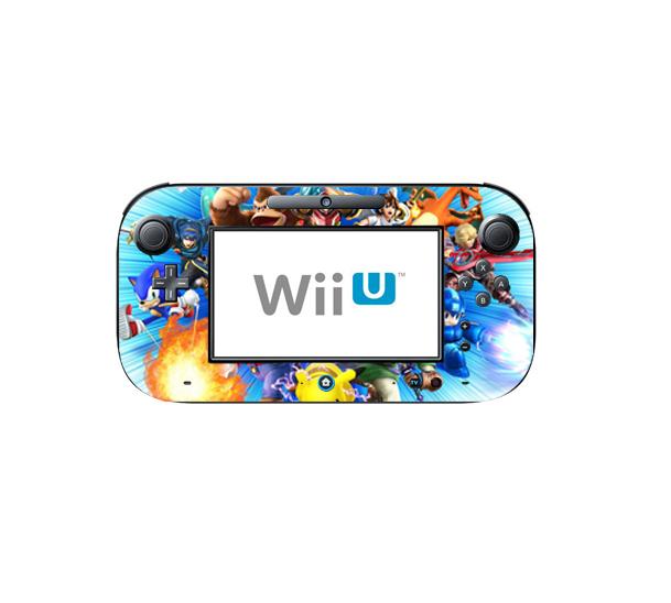 Protector de vinilo de la piel del carro de MARI0 para Nintendo Wii U y pegatinas de las pieles del controlador: Wii U Gamepad-404