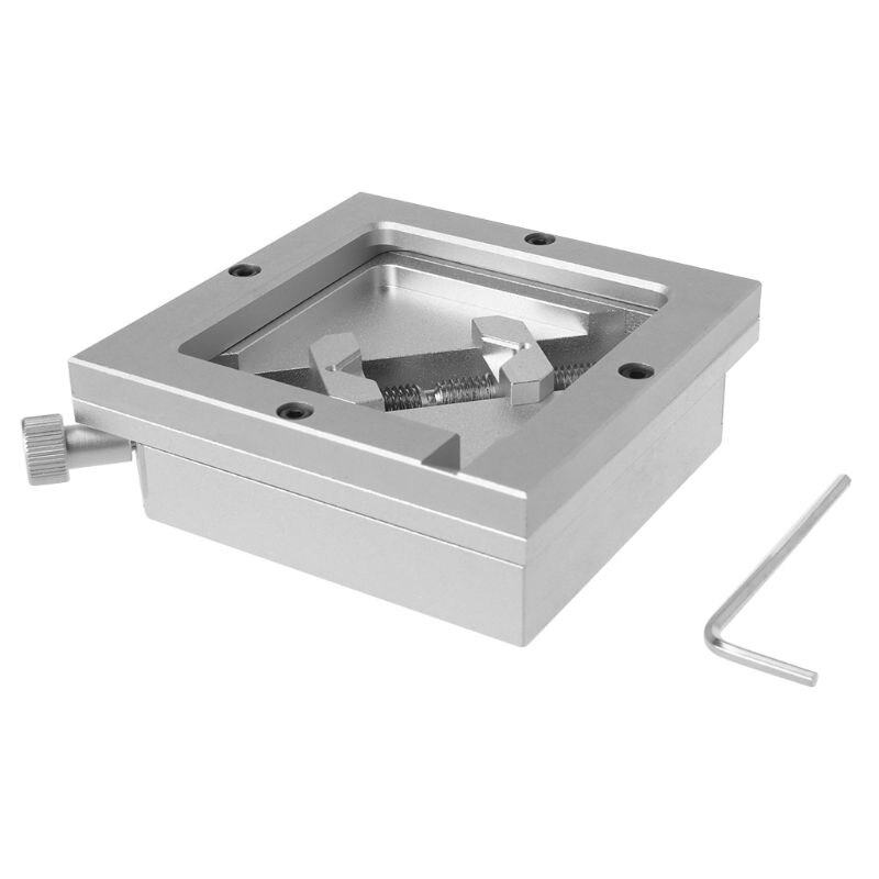 HT-90 BGA Reballing Station Directly Heated Stencil Holder Jig for Chips Rework RGA Reballing Kit