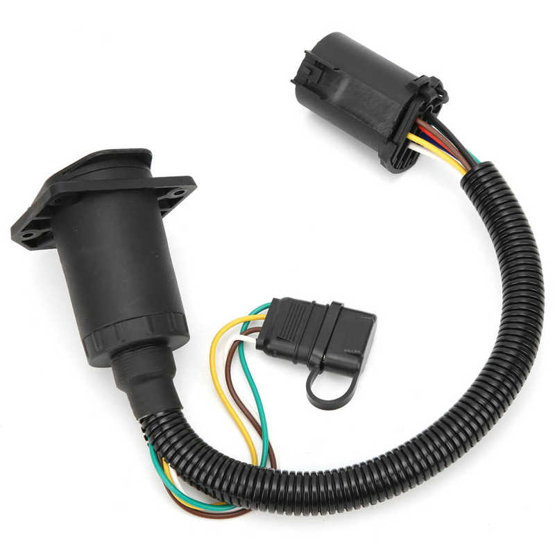 Trailer Wiring Harness Weather Resistant 7 Way Trailer Connector for USCAR Plug Vehicle
