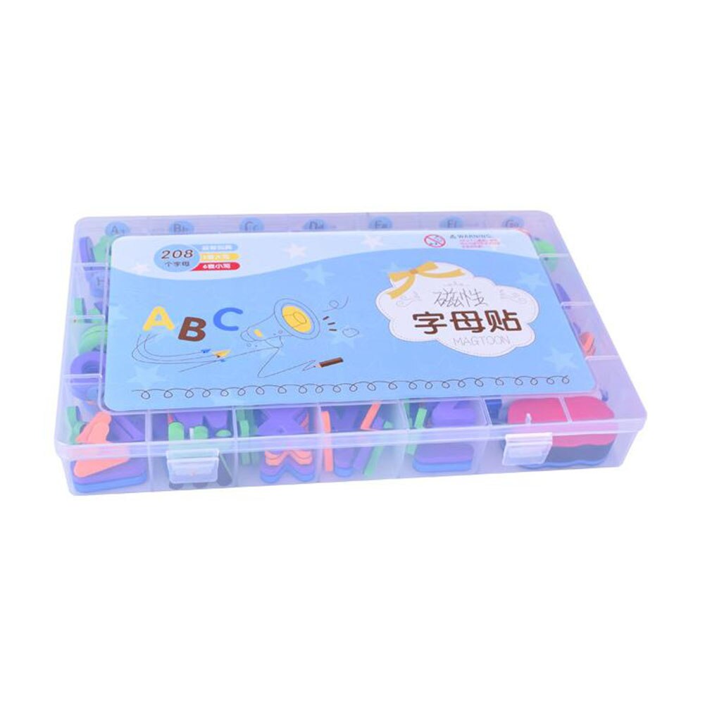 School EVA Home Klaslokaal Koelkast Stickers Kids Speelgoed Wasbare Onderwijs Magnetische Letters Set Magneet Board Leren Alfabet