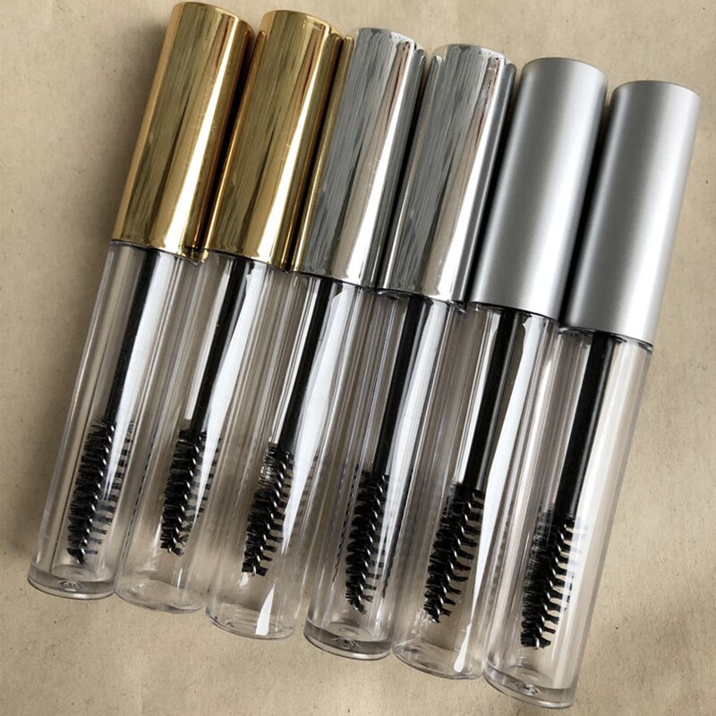 1pc 3.5/10ml bärbar tom flaska svart ögonfransrör mascara krämflaska påfyllningsbara flaskor reseförvaring flaskorganisatör