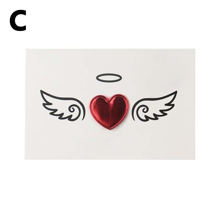 Miłość pocztówka zaproszenie na ślub pozdrowienia kartki z kopertą walentynki strona dekoracji słodkie opakowanie na prezent dostaw: 3