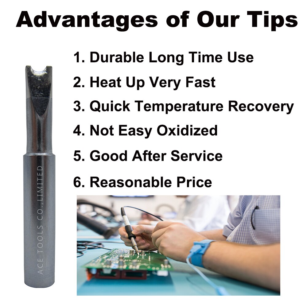 Grot lutownicy 900M-T-R rowek 5.1mm dla Hakko 936 907 Milwaukee M12SI-0 radio buda 64-053 Yihua 936 x-tronics 3020 żelazo fragment