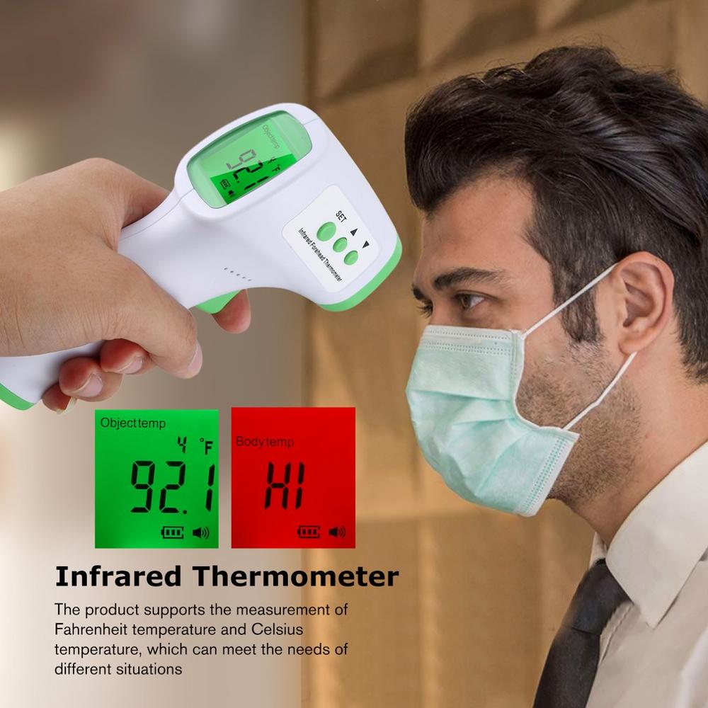Non-contact Infrarood Thermometer Handheld Infrarood Thermometer Hoge Precisie Maatregelen Lichaamstemperatuur
