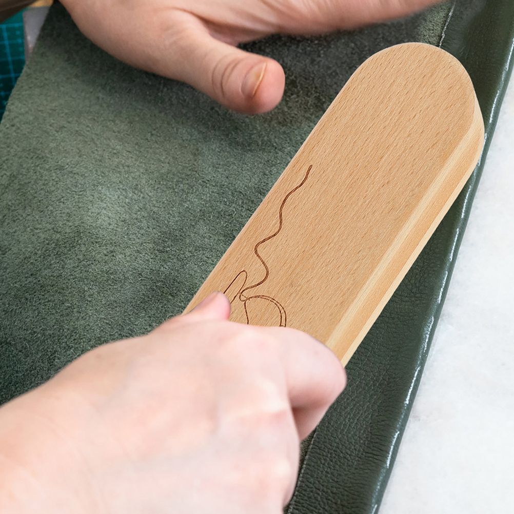 Strijkplaat Naaien Houten Blok Quilters Klepel Kleermakers Presser Draagbaar Praktisch Houten Quilter Blok