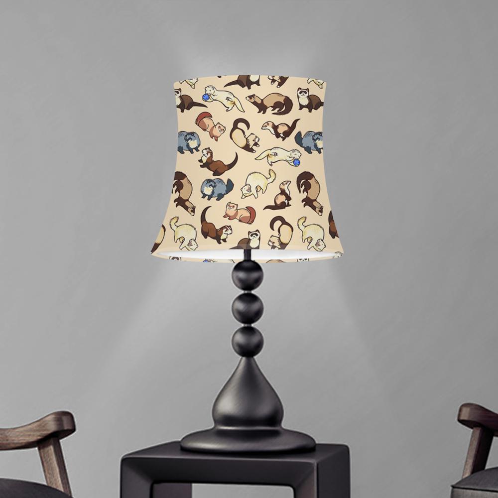 Modern tyglampa utskrift fereet sovrum lampskärm väggkonst lampöverdrag bord taklampa lock inomhusbelysning tillbehör: Yy3997 hsl