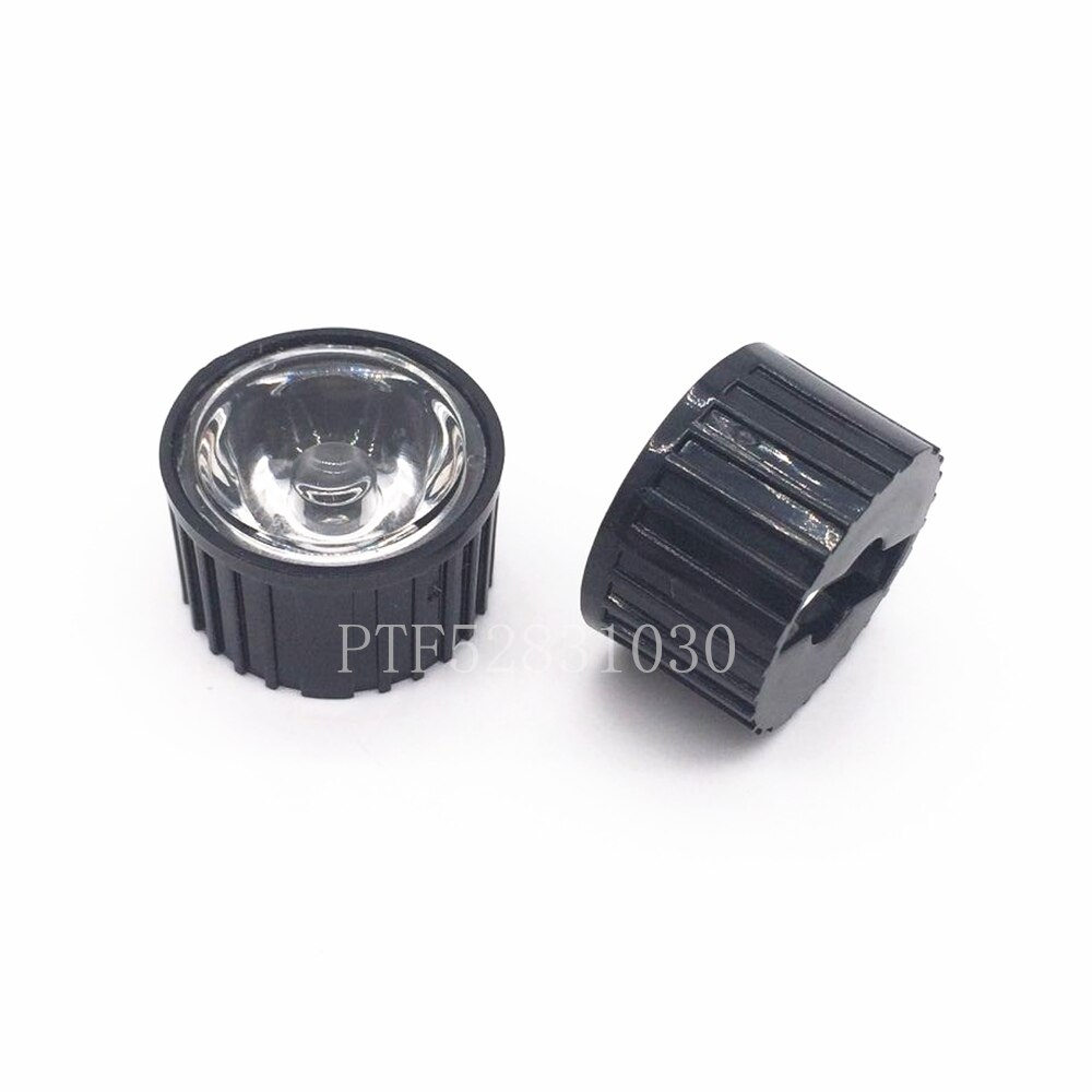 Reflector de lente colimador con soporte para LED R06 de 1-5W, unids/set juego de 10, 5/15/30/45/60/90/120 grados,