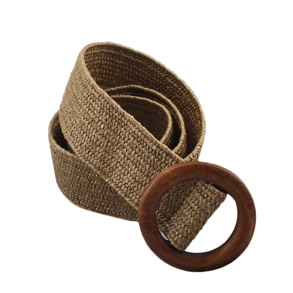 Boho naru punonta naisten vyö pyöreä neliömäinen solkihame vyö vintage neulottu vyötärövyö käsin kudottu joustava vyö naisille