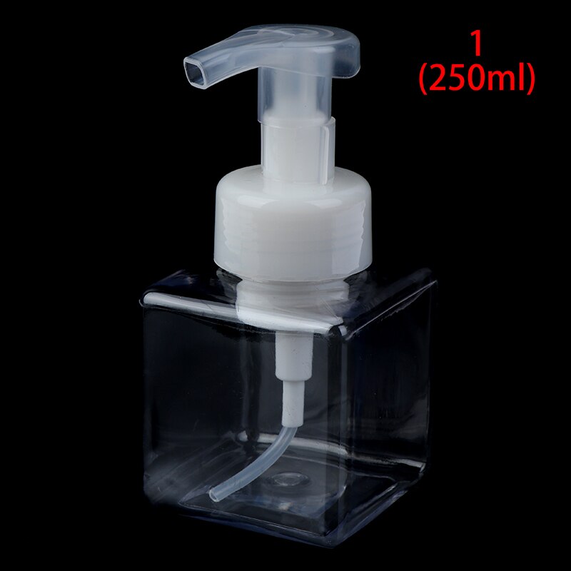 250/350ml Clear Foaming Liquid Soap dispenser Bottle Whipped Mousse Points Bottling Shampoo Lotion Shower Gel Foam Pump Bottles: A1