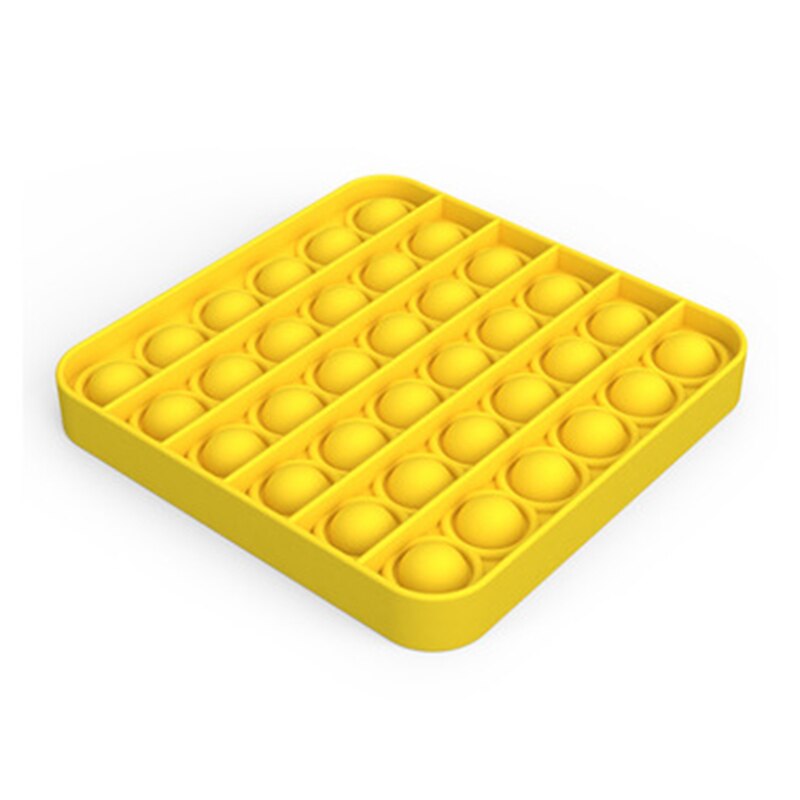 1PC Push Blase Zappeln Sensorischen Spielzeug Neue Push Pop Blase Zappeln Anti-Stress-Spielzeug Erwachsene Kinder Pop Es Zappeln Sensorischen spielzeug Autismus: Mehrfarben