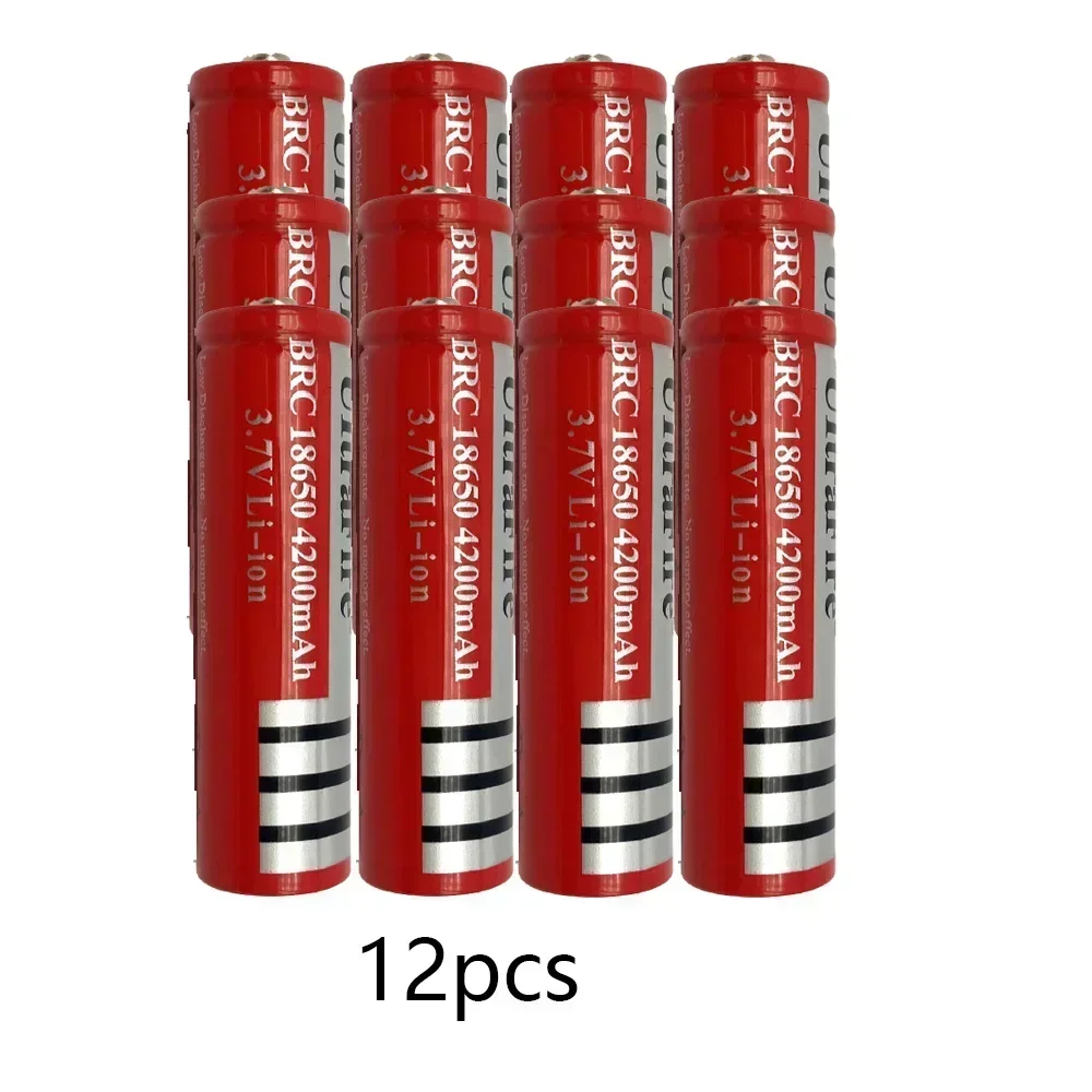 Original 3.7V 18650 lithium battery 4200mAh BRC 18650: Beige