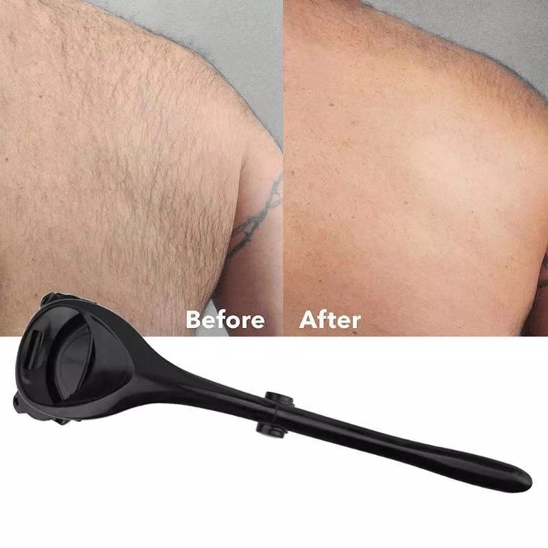 product back shaving folding double cutter head 2.0 upgrade