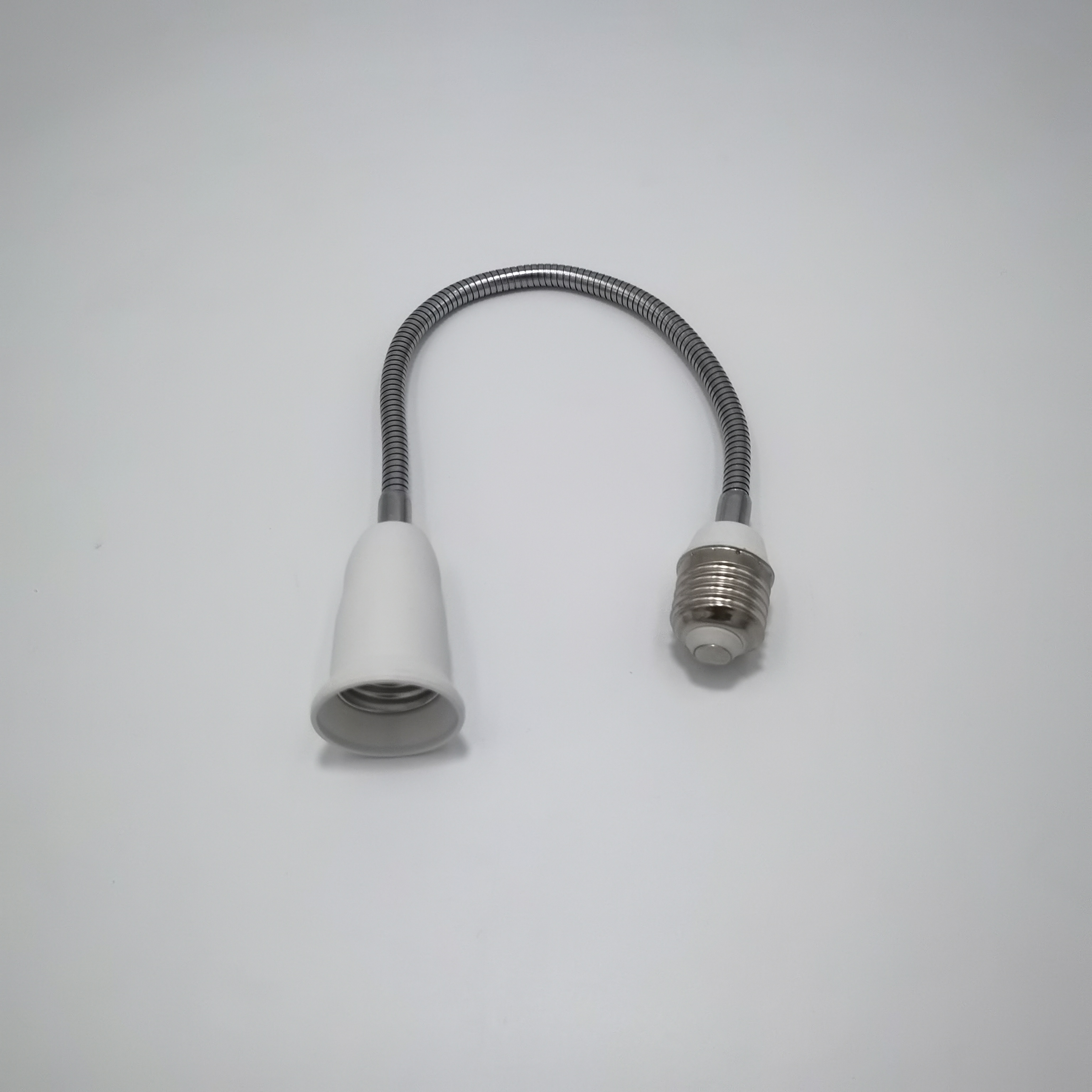 16CM 20CM 30CM 35CM 50CM 60CM E27 To E27 Lamp Holder Flexible Extension Adapter Socket 110V-220V LED Bulb Light Converters