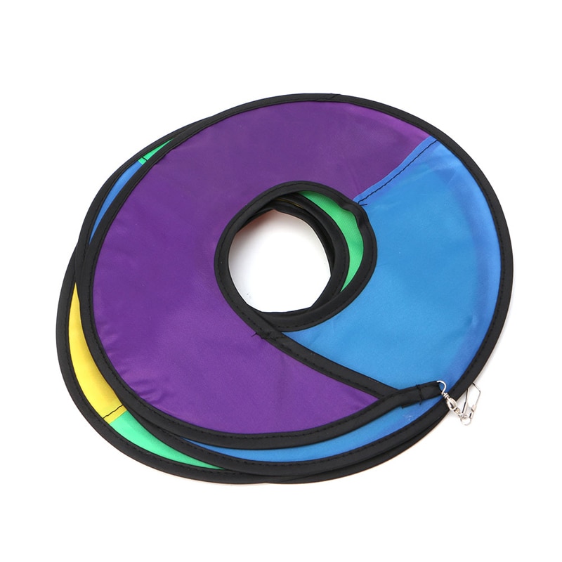 Faltbares campingzelt, regenbogen-spiralwindmühle, windspiel, heim- und gartendekoration, 03kd stück