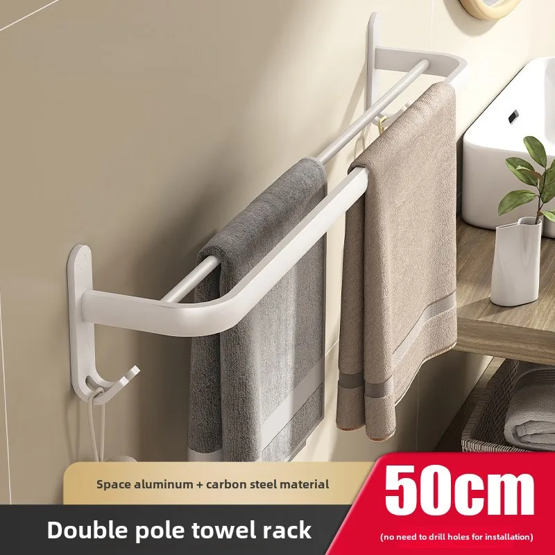 Schlecht Hardware--setzt Schlecht zubehör weiß Handtuch Halfter Schlecht verwöhnen Papier Halfter Toiletten bürste Kleid Haken Haartrockner Gestell: Lila
