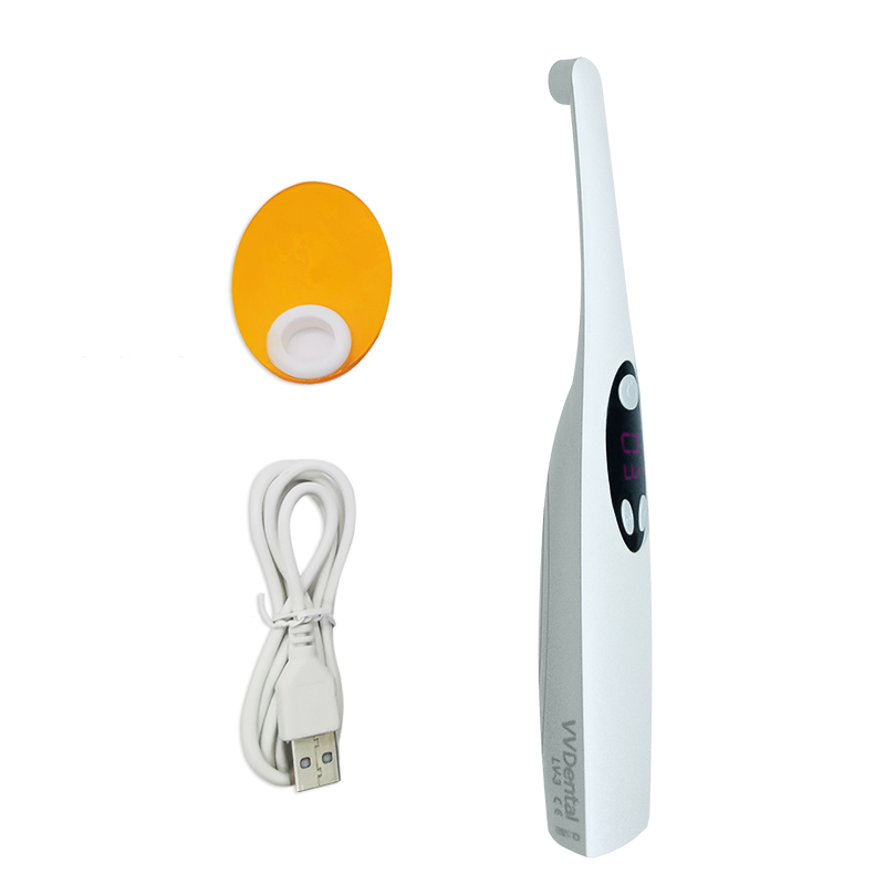Metal Dental LED Curing Light 3000mW/cm² - Cordless For Orthodontics, Whitening, Fillings 14 thumbnail image