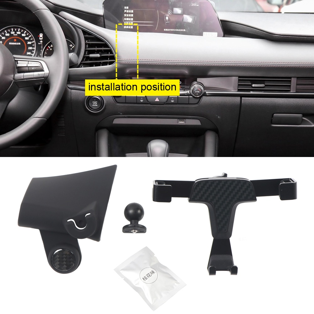 Für Mazda 3 Mazda3 zubehör Auto Air Vent Halterung Einstellbare Handy Halter Stehen Smartphone Cradle