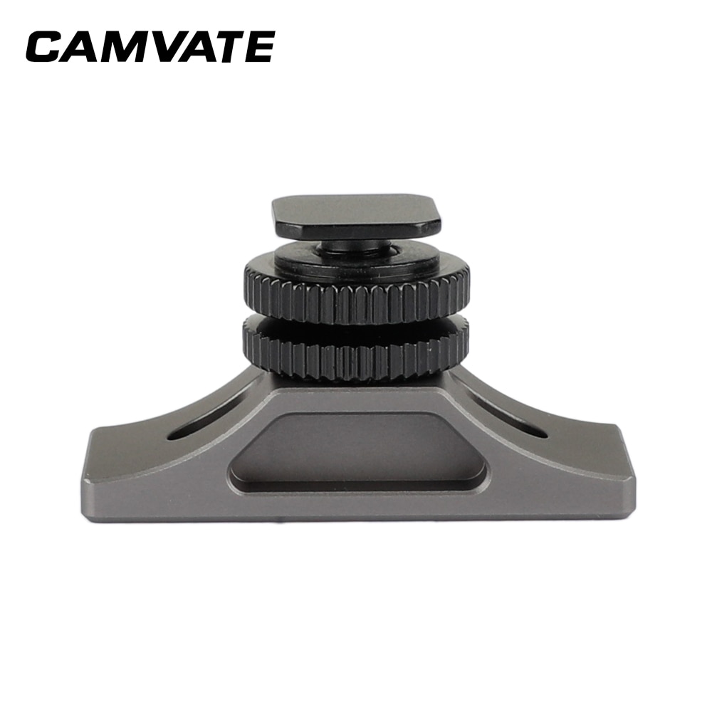 Camvate Extension Ondersteuning Met Schoen Adapter Voor Blackmagic Mini Signaal Converter C2086