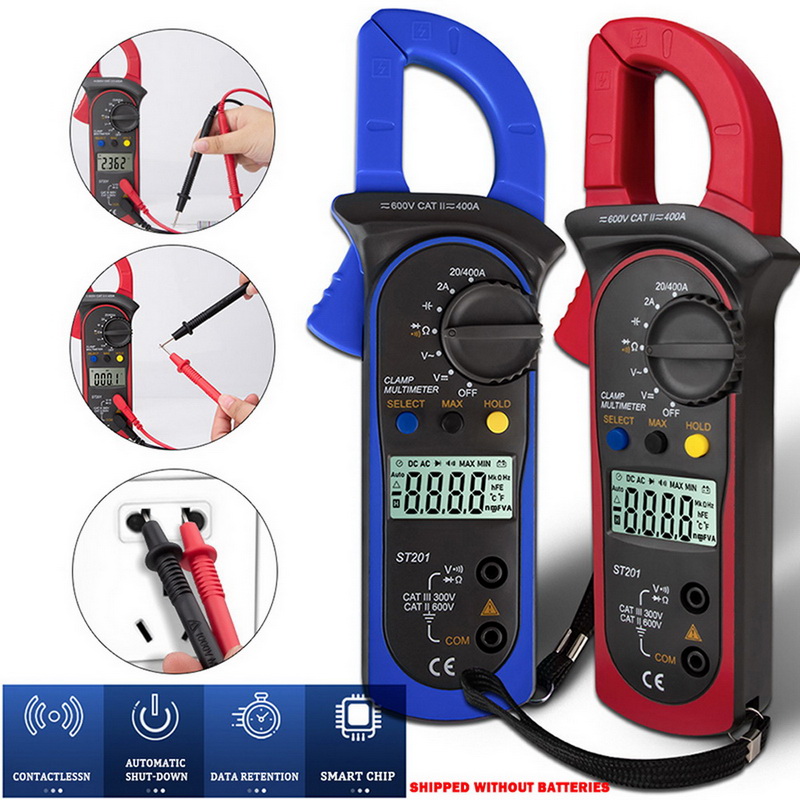 Multimeter Digital Voltage Current Test Clamp Meter Amp DC/AC Current Clamp tester Meters Voltmeter High Precision