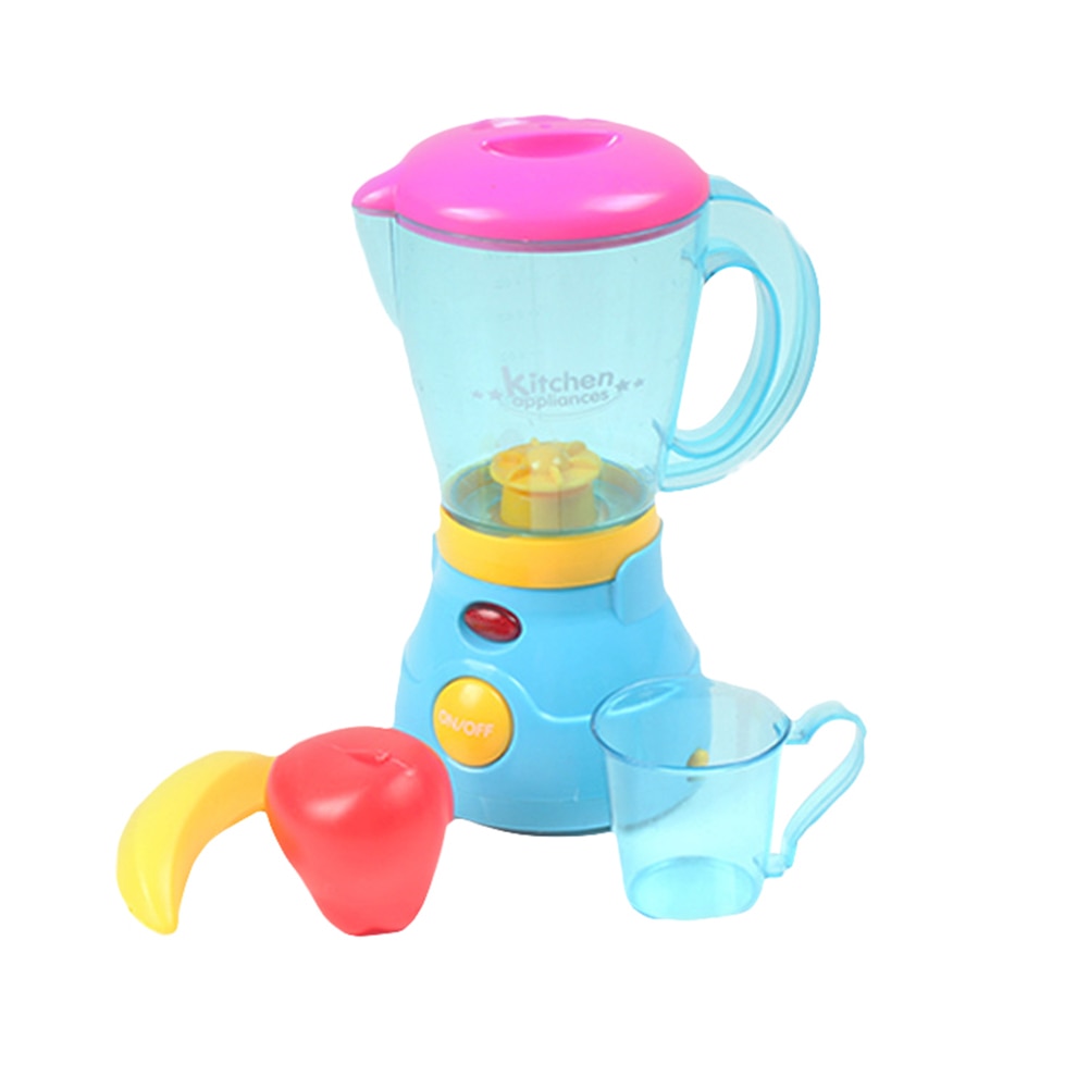 Simulación de electrodomésticos batidora de cocina mezcladora Tostadora con LED de juguete de simulación niños jugar casa de bebés niñas juguetes nuevos