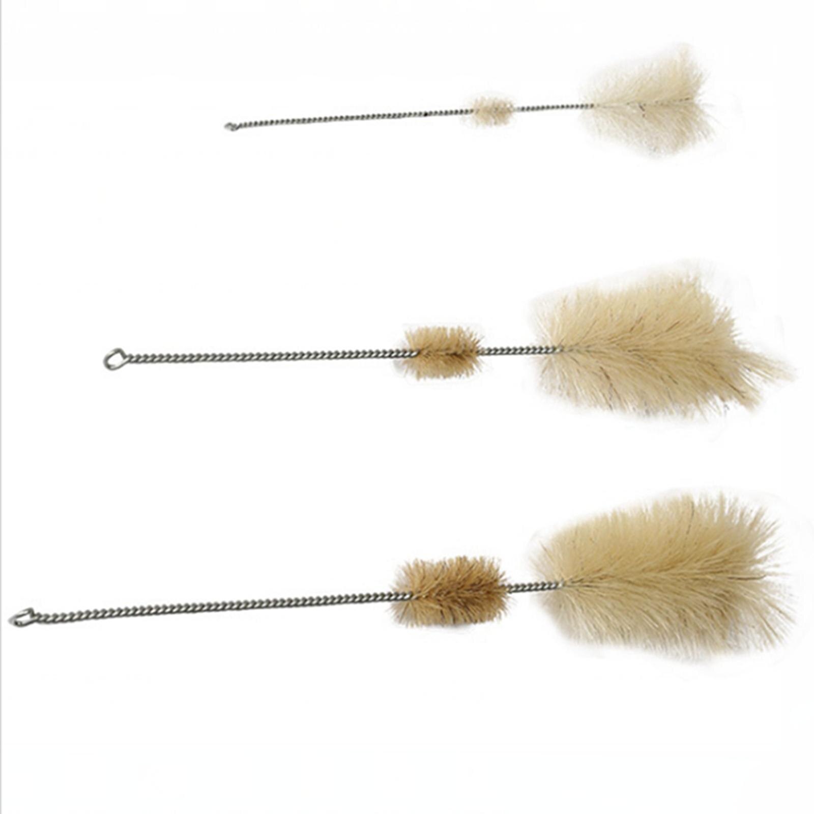 230/290/345mm Long Volumetric Flask Brush Suit for 25-1000ml Wash Clean Tool