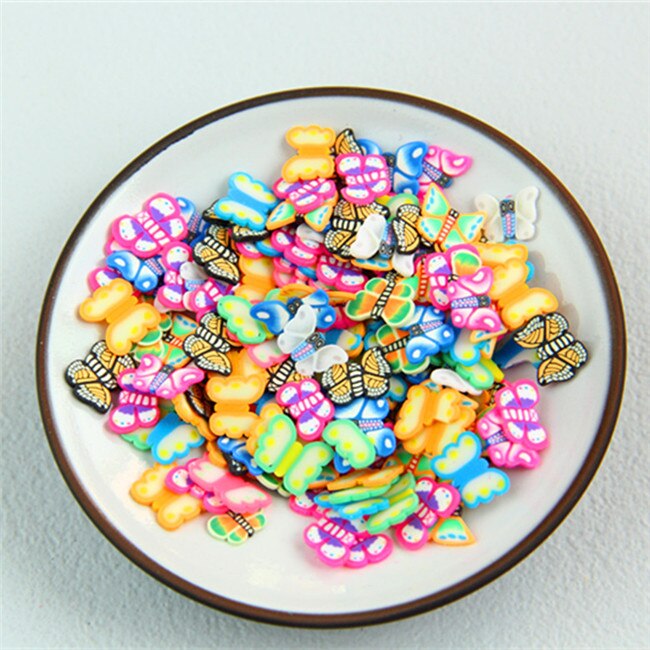 100 Pcs Grotere Maat 10Mm Fruit Kralen Bedels Voor Polymeer Klei Telefoon Case Diy Decoratie: 4