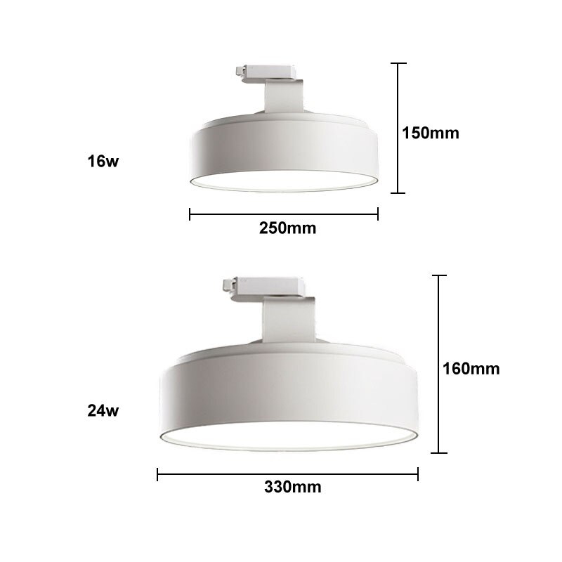 Decke led beleuchtung lampen moderne schlafzimmer wohnzimmer lampe oberfläche montage balkon 16w 24w AC 175-220V decke