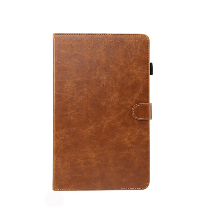Case For Samsung Galaxy S6 Lite 10.4" SM-P610 SM-P615 Luxury Leather Stand Tablet Funda For Galaxy Tab S6 Lite Case P610 P615: 01 Light Brown