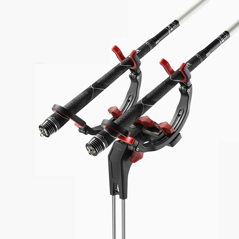 Adjustable Fishing Rod Stand Foldable Rod Holder for Bank Fishing Pole Holder Fishing Support