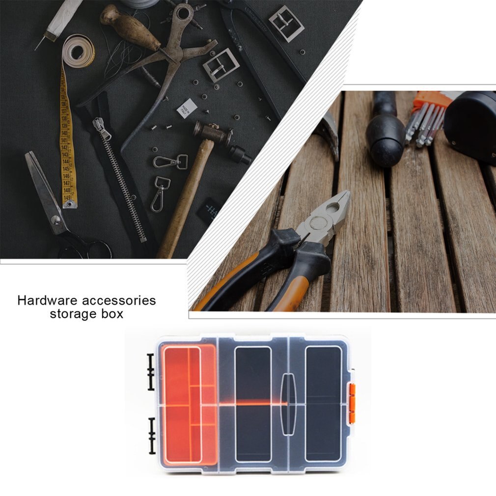 Large Toolbox Household Maintenance Electrician Tool Box Multifunctional ABS Hardware Car Repair Anti-fall Box