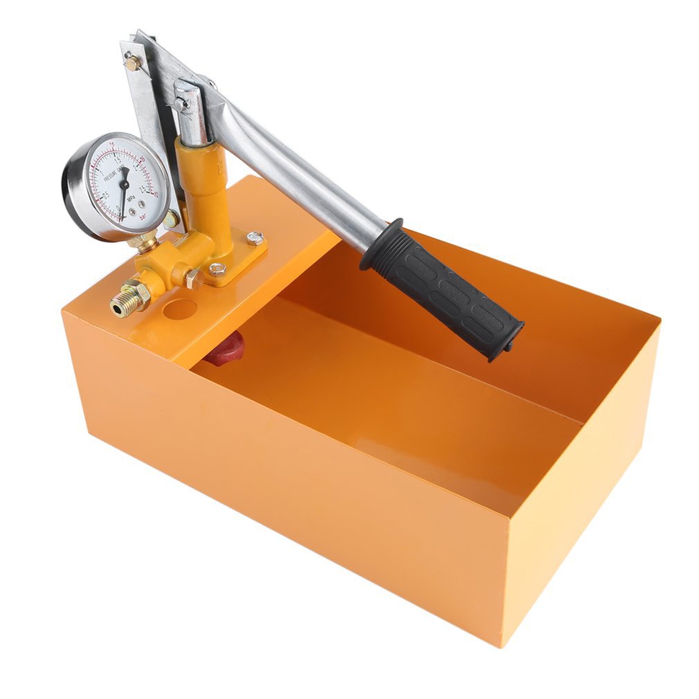 25KG Hand Power Test Pump Universal Water Pipe Leakage Tester Manual Water Pump Durable Hydraulic Pressure Test Pump