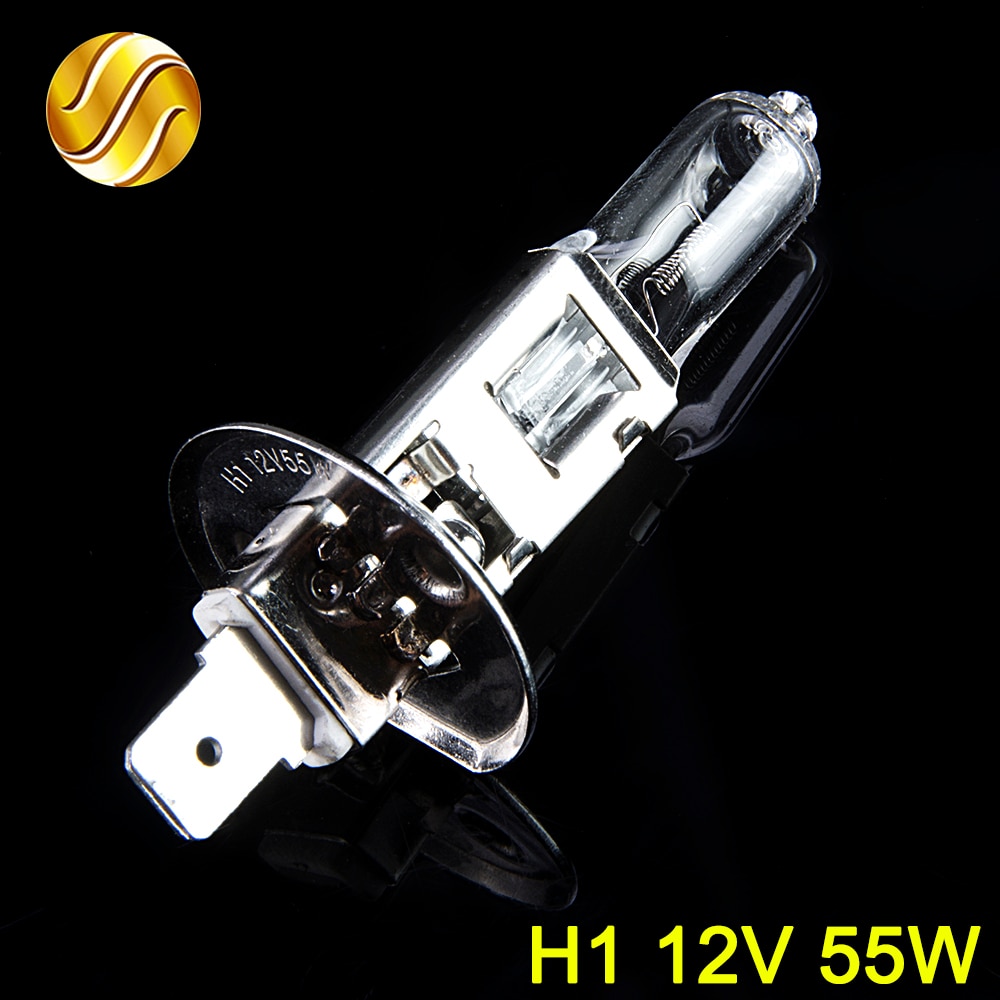 Flytop Car Headlight Super Bright Halogen Bulb 1PCS H1 H3 H4 H7 H8 H11 9005 HB3 9006 HB4 12V 4000K Clear Fog Lights Driving Lamp