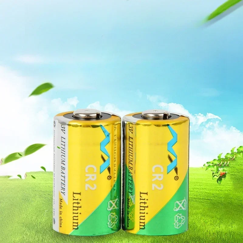 2-50pcs CR2 3V Bateria de Lítio 900mAh 15*27mm CR15270 Bateria de Substituição - Não Recarregável