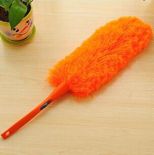 Mikrofiber dammborste dammsugare statisk anti-hem luftkonditionering bilmöbler qj -31: Orange