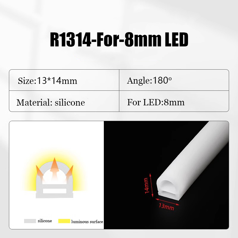 360-Grad-Lumineszenz, rundes Silikagel, flexibles Licht, IP67, wasserdicht, LED-Neonseil, Röhre, weiche Lampe, DIY-Kronleuchter-Zubehör: Blau / 4 mt