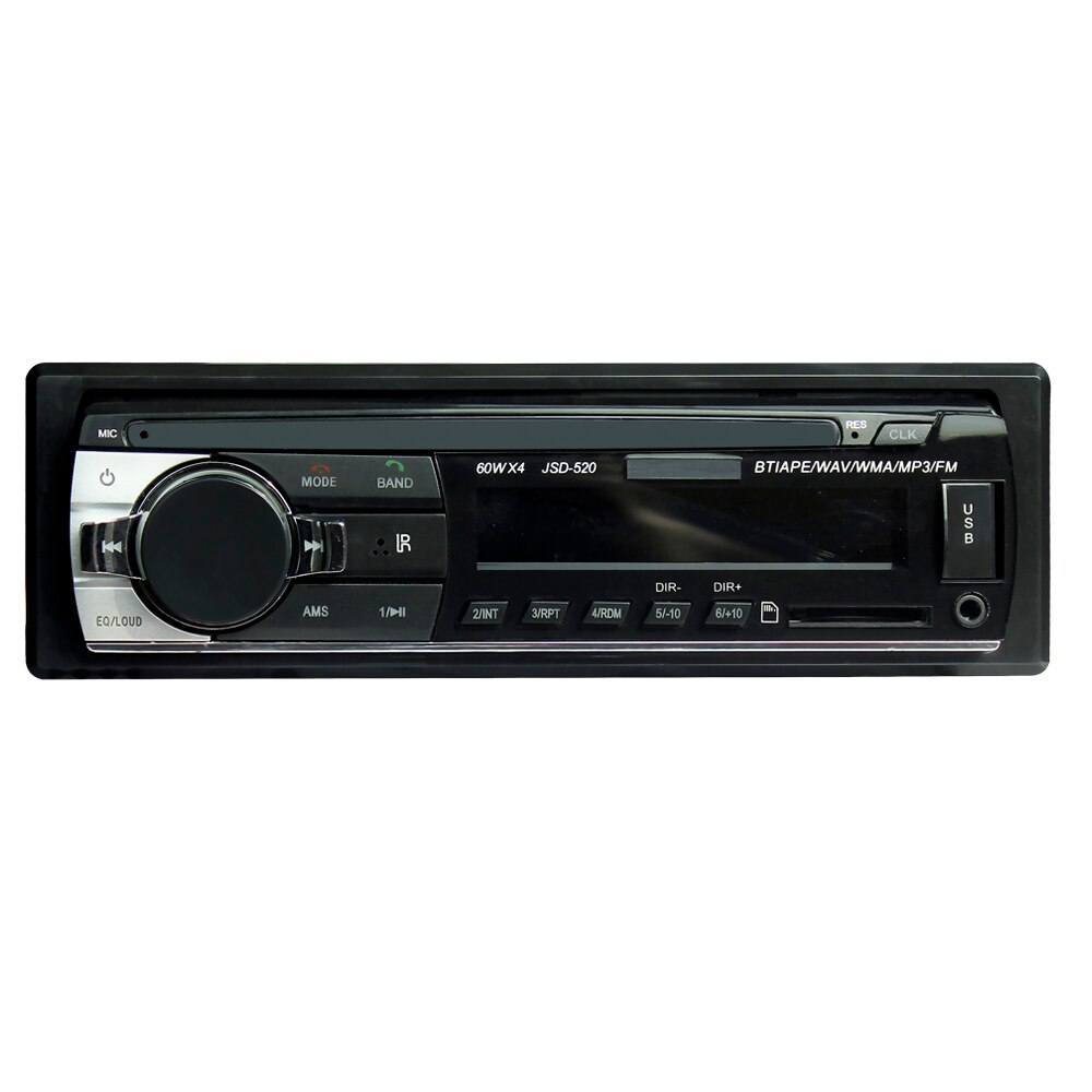 Car Radio Autoradio 1 Din Bluetooth SD MP3 Player Coche Radios Estereo Poste Para Auto Audio Stereo Carro Samochodowe Automotivo