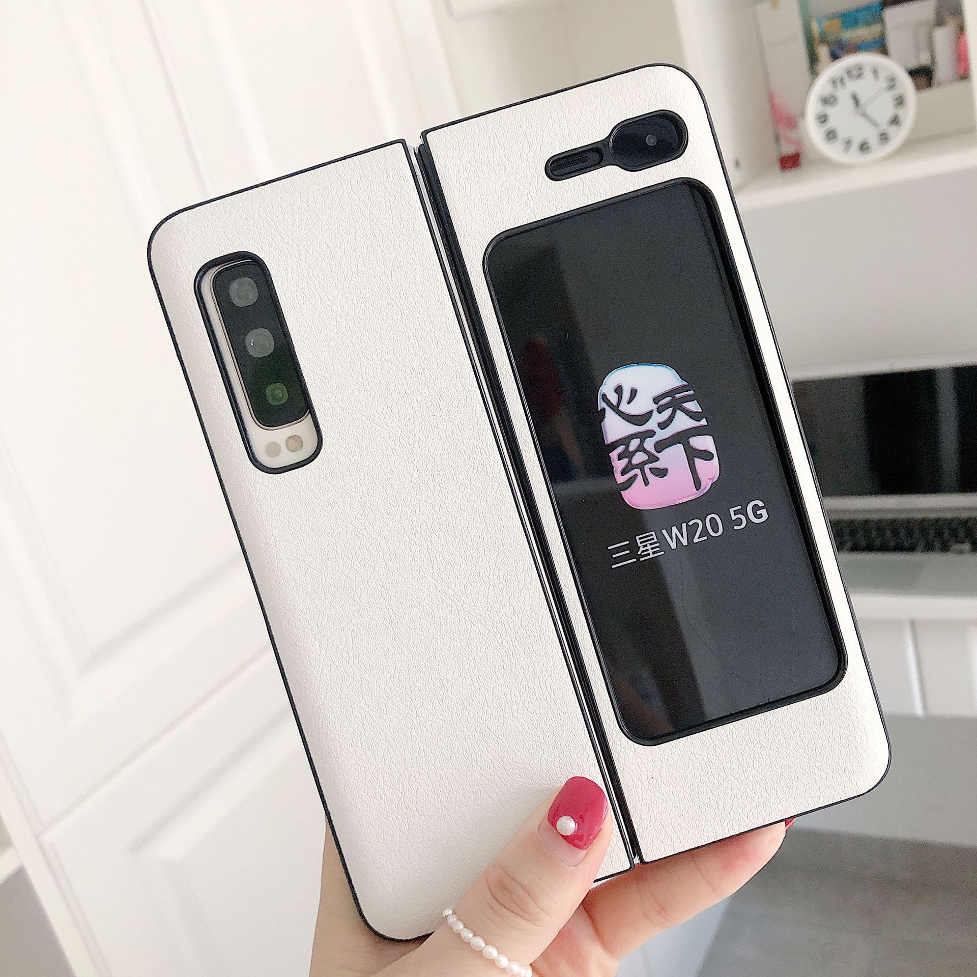 Galaxy Fold PC material Case Flip Case For Galaxy Fold Case Full Protection galaxy case fold case W20/W2020 case: W