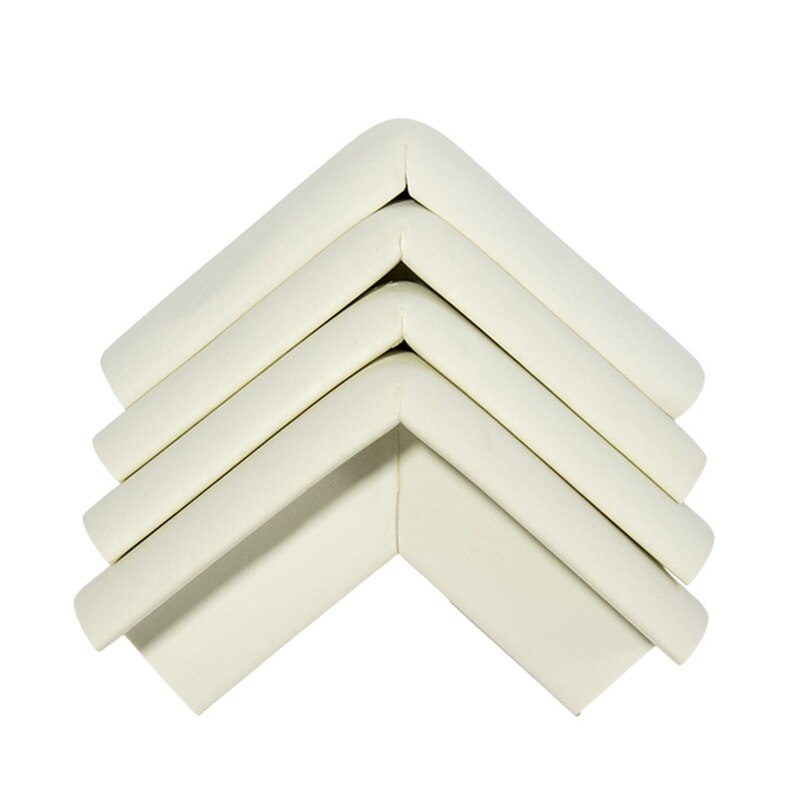 4/8Pcs Child Baby Safety Silicone Protector Table Corner Edge Protection Cover Children Anticollision Edge & Guards: white 4pcs