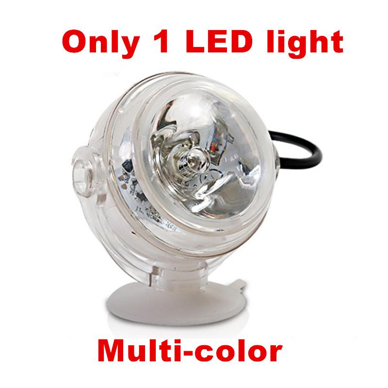 Aquarium Volcano Stone Decoration Fish Tank Bubble Volcano Eruption Aquarium Ornament Used With Air Pump Led Light: LED light