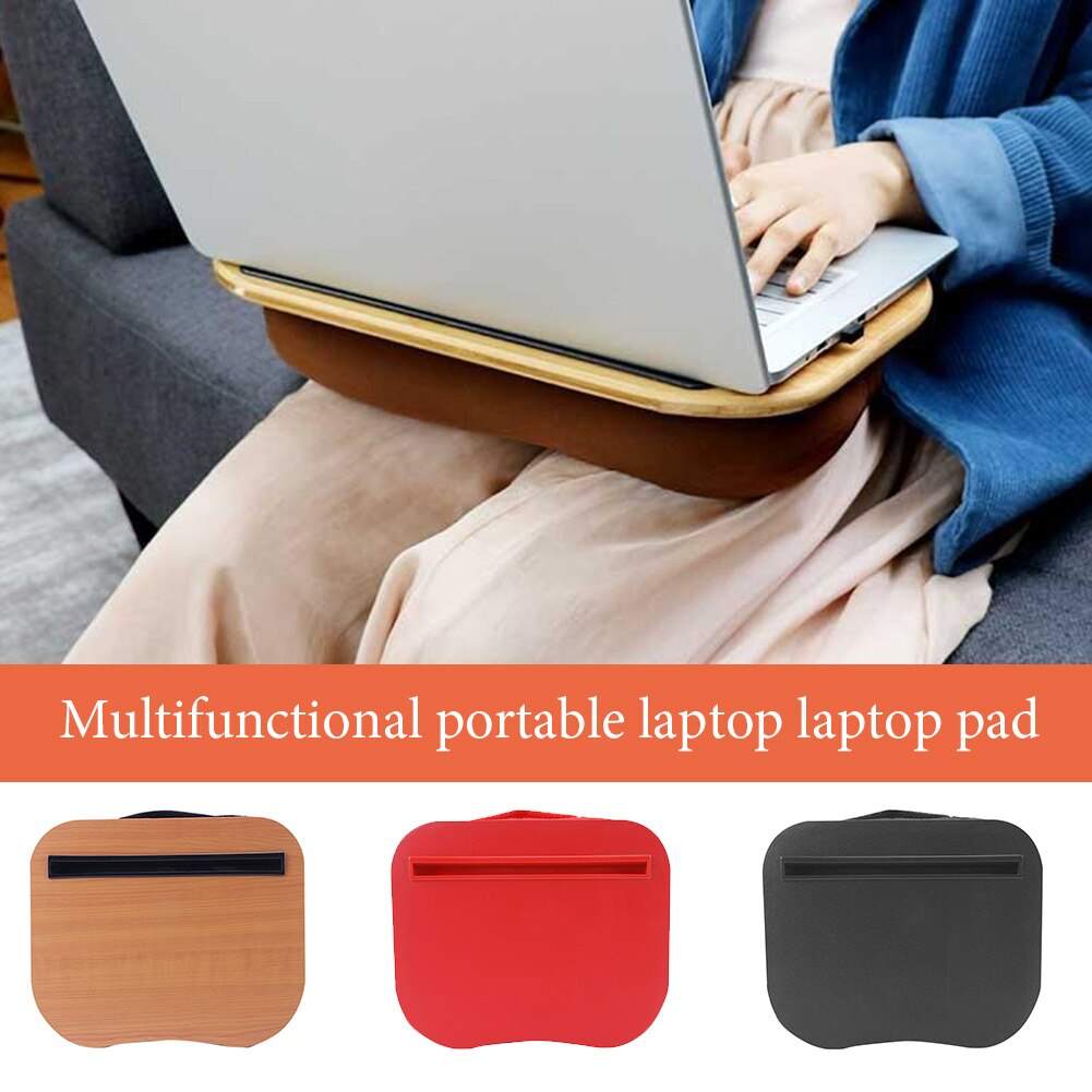 per PC tavoletta scrittura lettura casa ufficio ginocchio portatile scrivania supporto per telefono supporto per cuscino con manico pisolino da viaggio multiuso