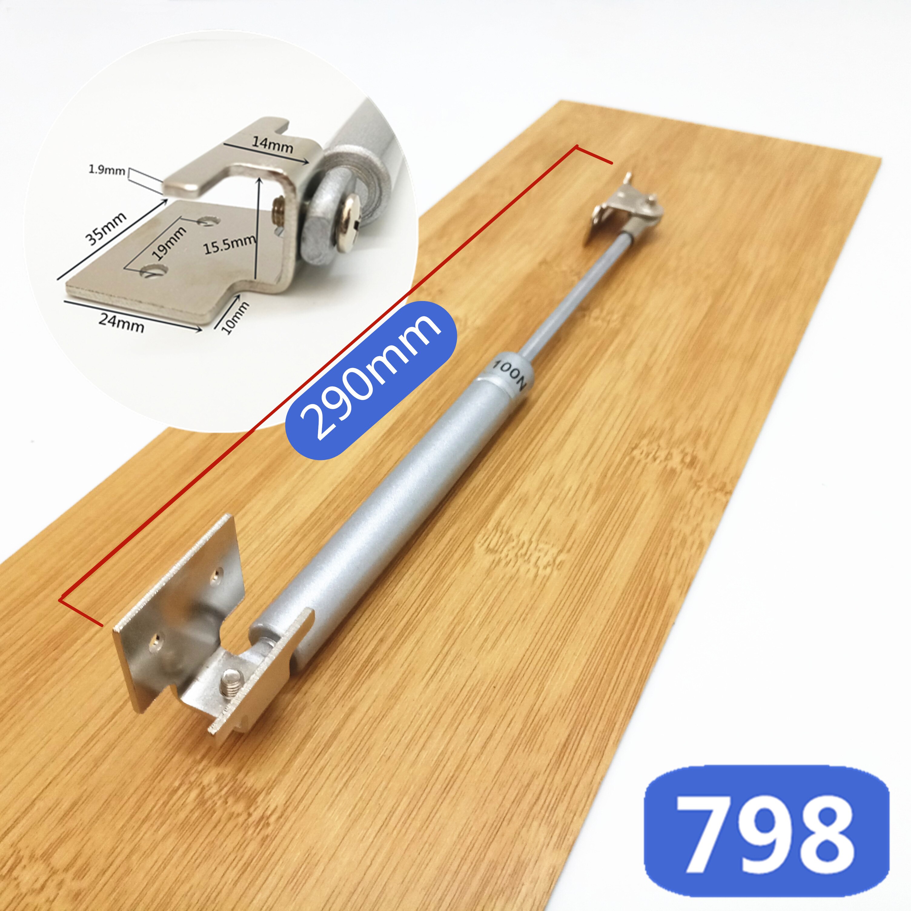 290mm Hebebühne Bis Pneumatische tür unterstützung Möbel Gas Frühling Küche Schrank Hardware- Scharnier