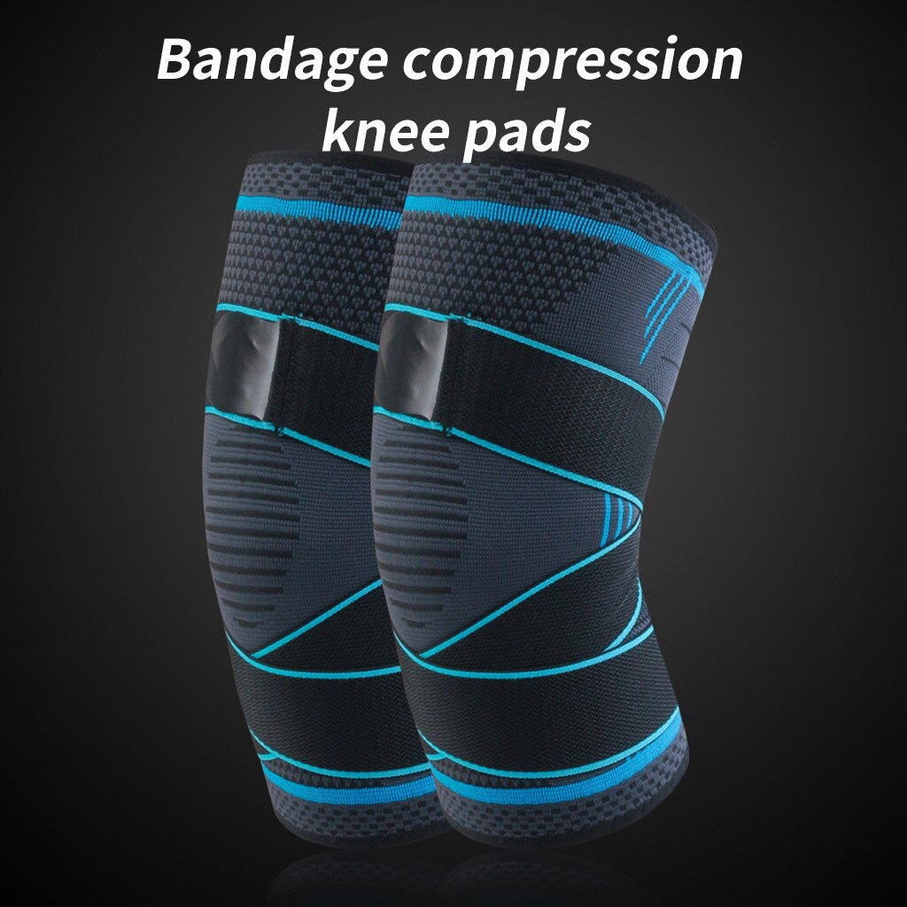 2 rodilleras deportivas, rodilleras de apoyo, menisco y ligamentos con cinturones ajustables, rodilleras elásticas, soporte para Fitness A50
