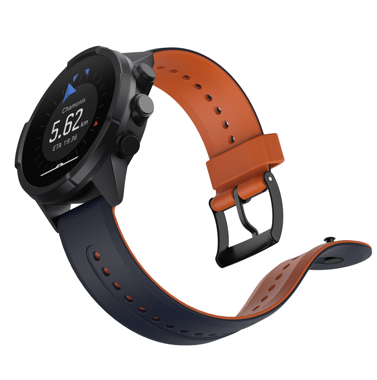 Correa de silicona de colores dobles de 24mm para pulsera Suunto 7, pulsera para reloj Suunto 9, correa deportiva para Suunto 9 Baro/Spartan