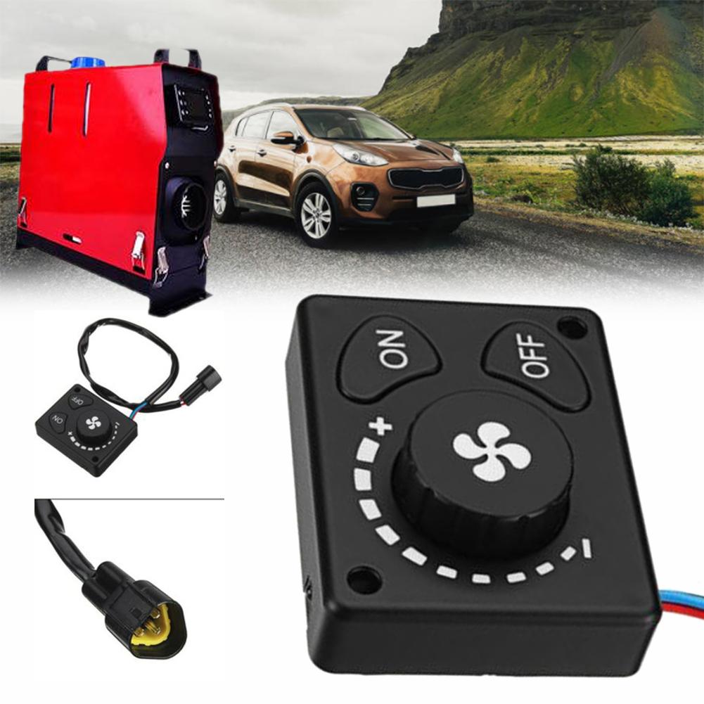 Dieselvärmare tillbehör 12v 24v bilvärmare switch controller lcd monitor switch värmare controller för bilspår luftdiesel